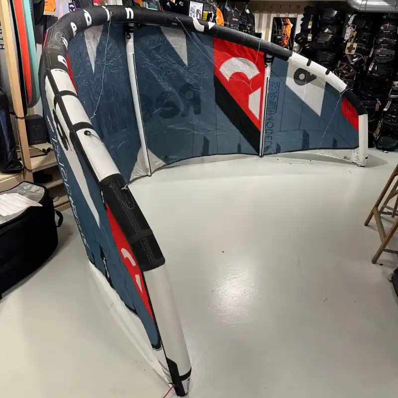 Aile Kitesurf Occasion Reedin Supermodel HTF 9m Bleu Populaire