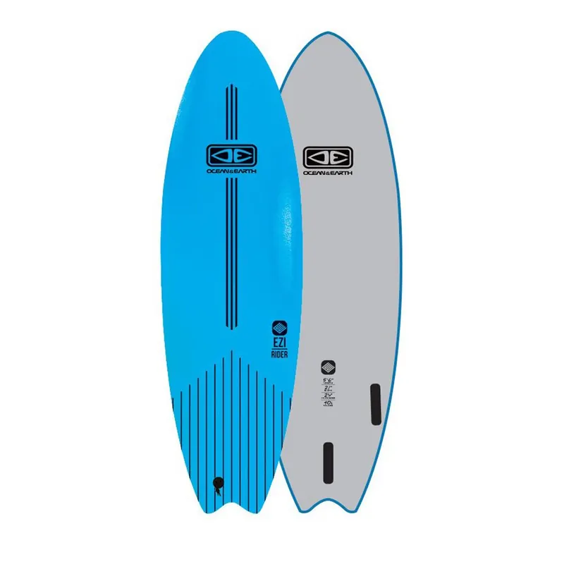 Promotion PLANCHE DE SURF OCEAN EARTH EZI RIDER 6‘0‘‘ - BLUE