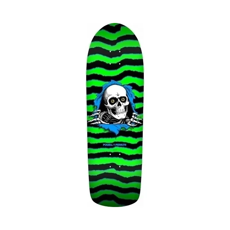 PLANCHE DE SKATE POWELL PERALTA OLD SCHOOL GREEN RIPPER 10‘‘ Meilleur Prix