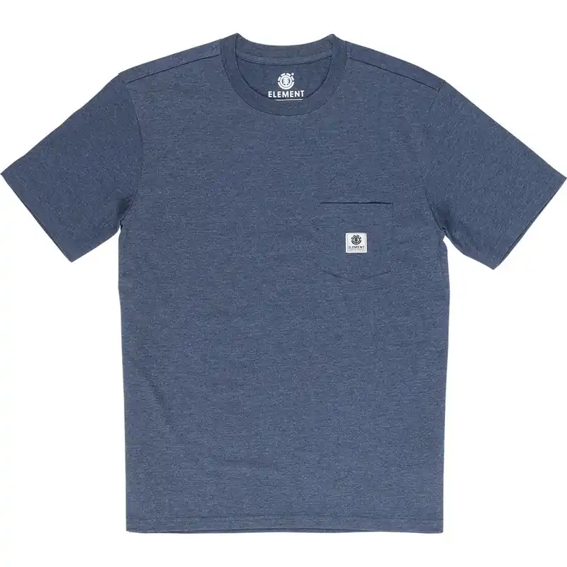 Livraison Express T-SHIRT ELEMENT BASIC POCKET LABEL