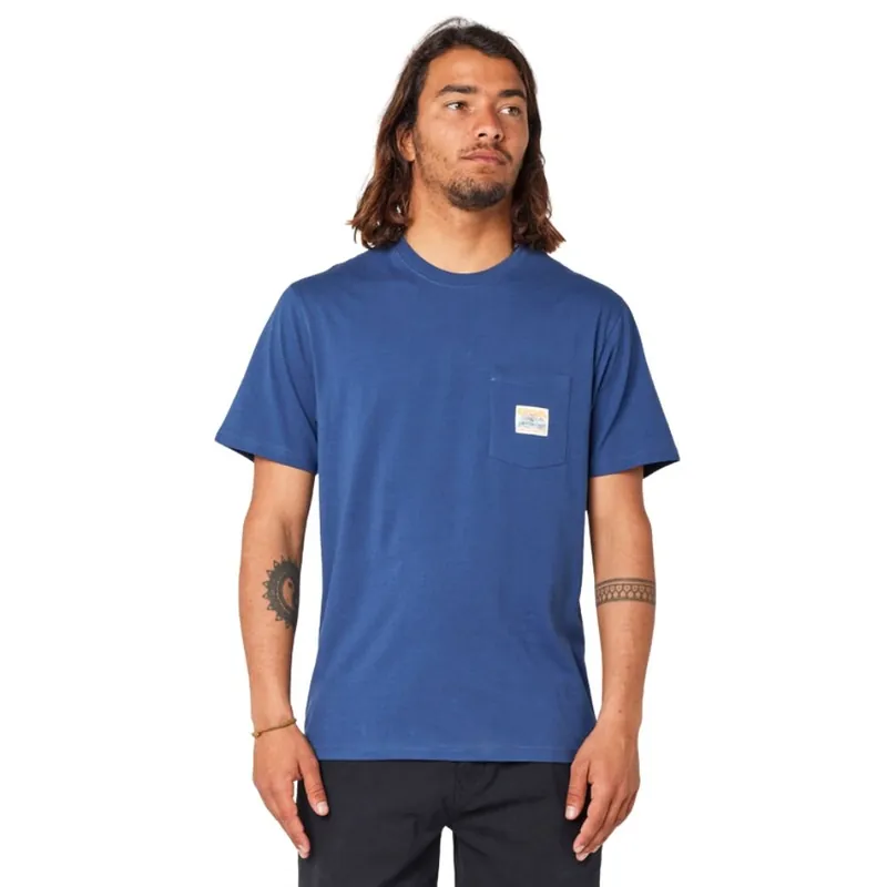 T-SHIRT RIP CURL SURF PARADISE BADGE Authentique