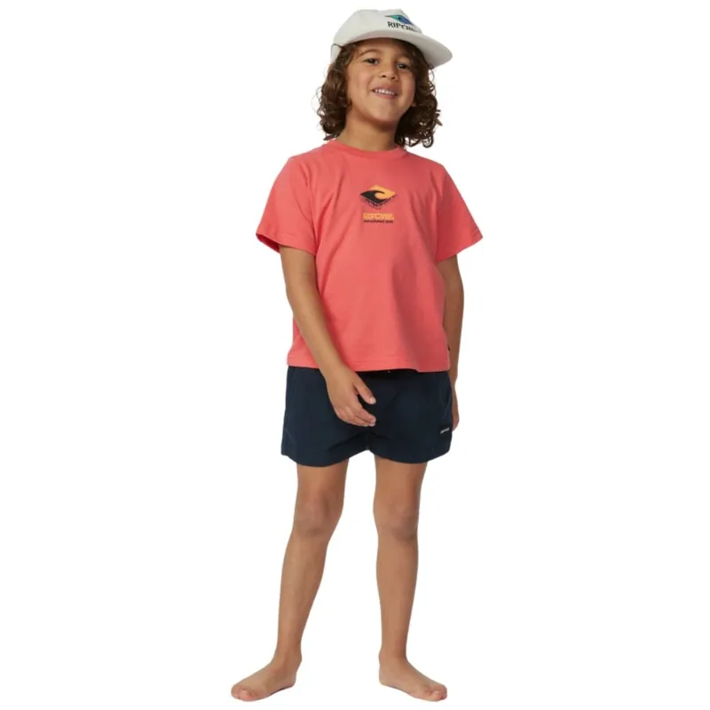 T-SHIRT RIP CURL MYSTIC WAVES LOGO Haute Qualité