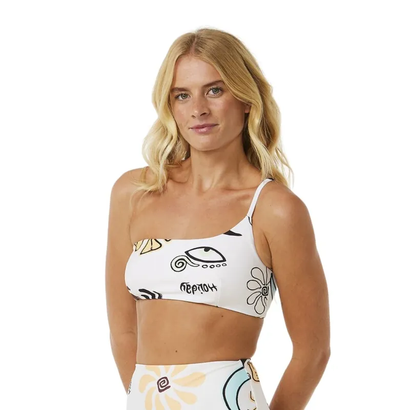 TOP BIKINI RIP CURL HOLIDAY ONE SHOULDER Commander Vite