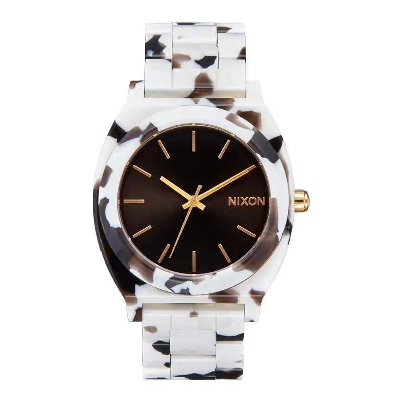 Dernier Modèle MONTRE NIXON TIME TELLER ACETATE - BLACK TORTOISE