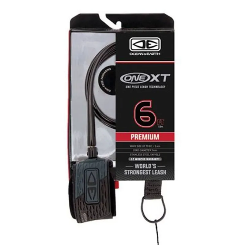 Promotion Saisonnière LEASH OCEAN EARTH 6‘ - BLACK