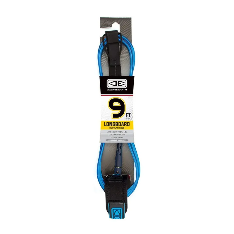 LEASH OCEAN EARTH 9‘ - BLUE Offre Limitée