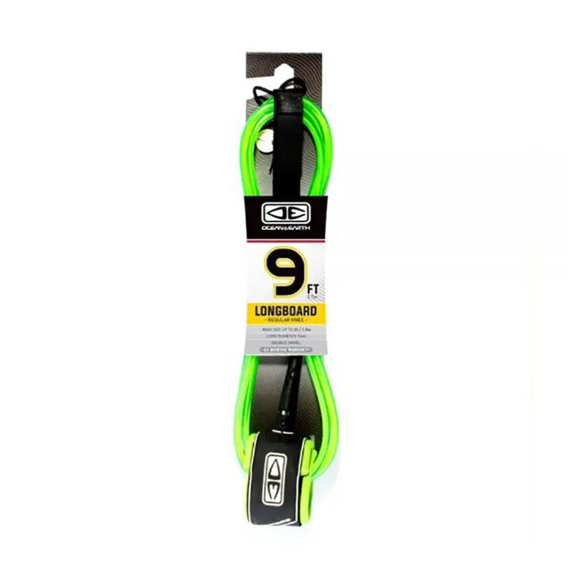 LEASH OCEAN EARTH LONGBOARD REGULAR KNEE 9‘0" Super Prix