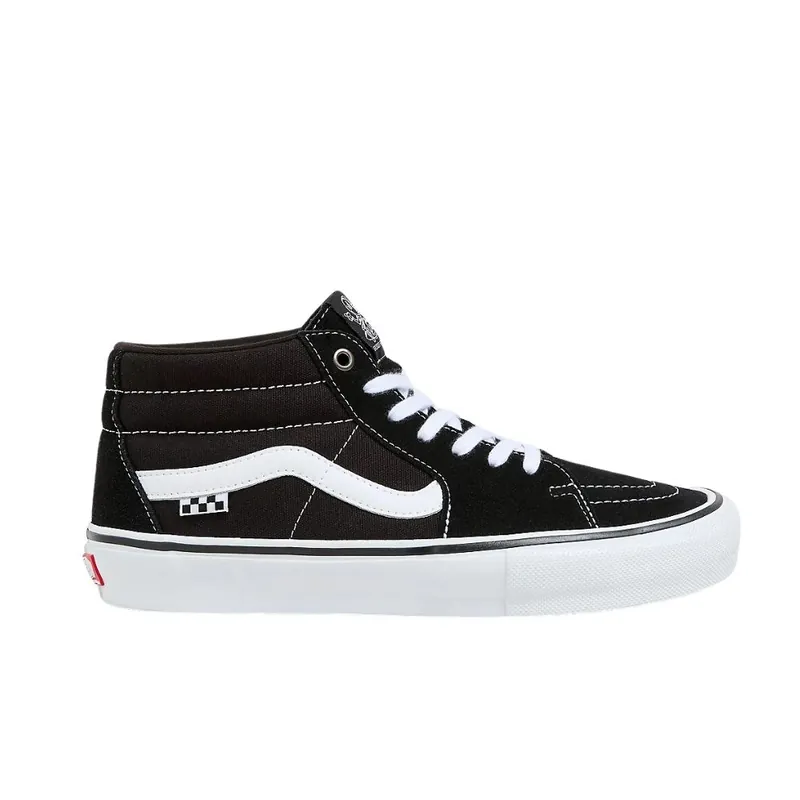 Acheter Direct SNEAKERS VANS MN SKATE GROSSO MID BLACK/WHITE
