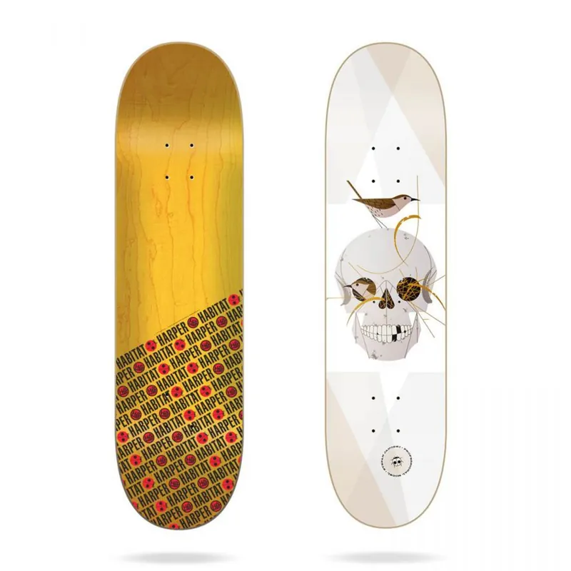 Dernière Chance PLANCHE DE SKATE HABITAT JANOSKI HARPER WRENTED 8.125‘‘