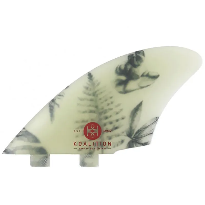 DERIVES KOALITION TWIN FINS TROPICAL LEAVES Dernière Chance