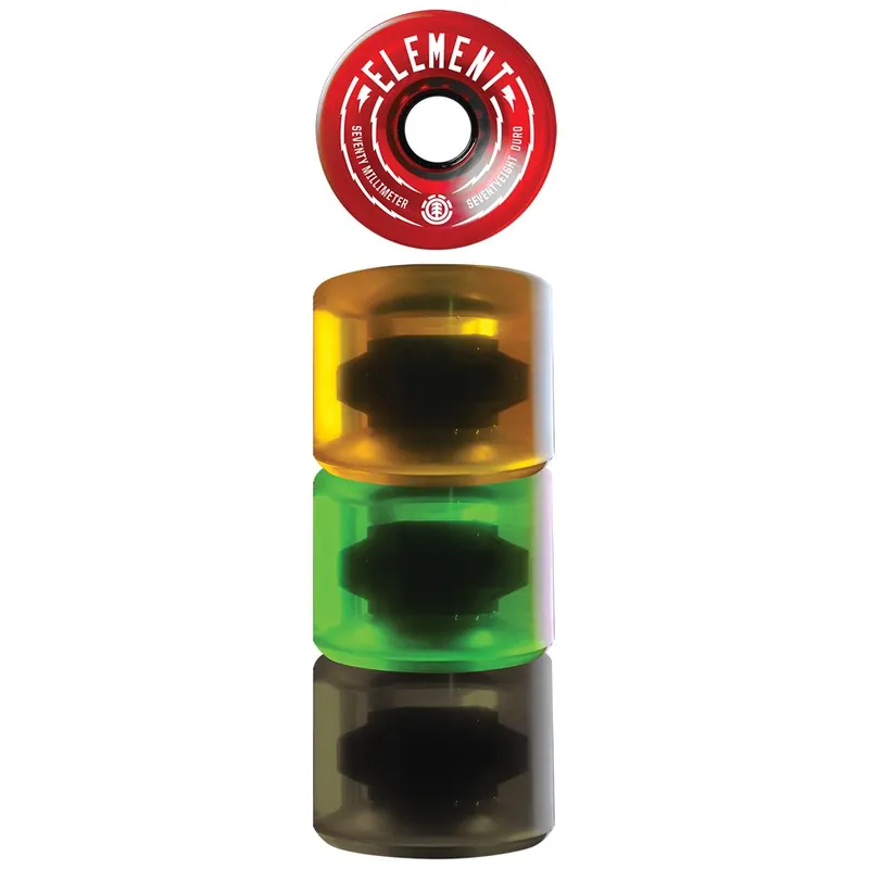 ROUES ELEMENT RASTA 70MM Petit Prix