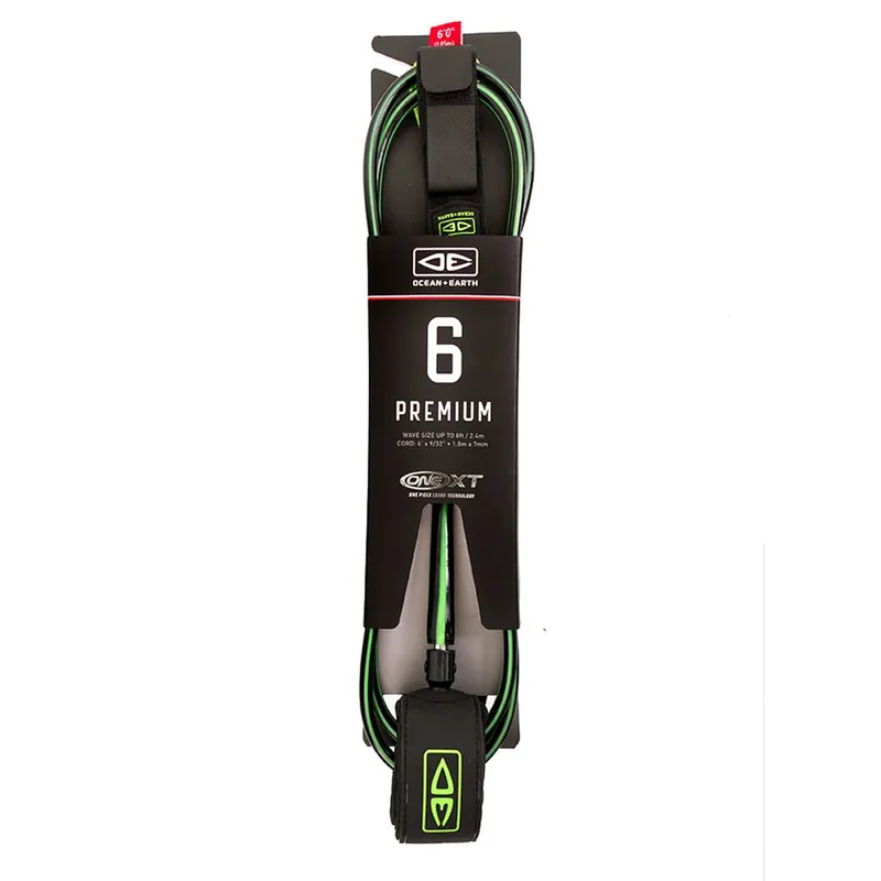 LEASH OCEAN EARTH PREMIUM XT 6‘ Vente Directe