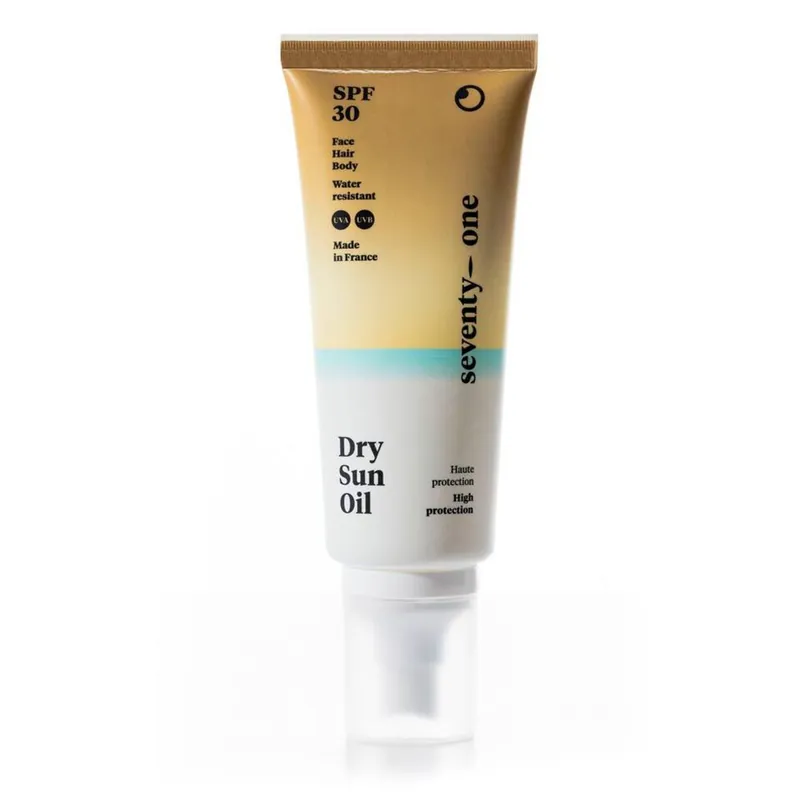 Satisfait Ou Remboursé CREME DE SOLEIL SEVENTYONE PERCENT DRY SUN OIL