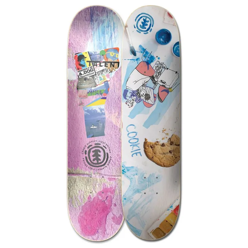 Prix Promo PLANCHE DE SKATE ELEMENT 8.4" COOKIE DESK ART