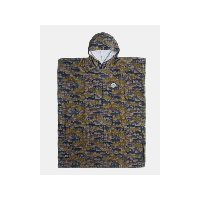Authentique PONCHO RVCA HORTON FISH SURF