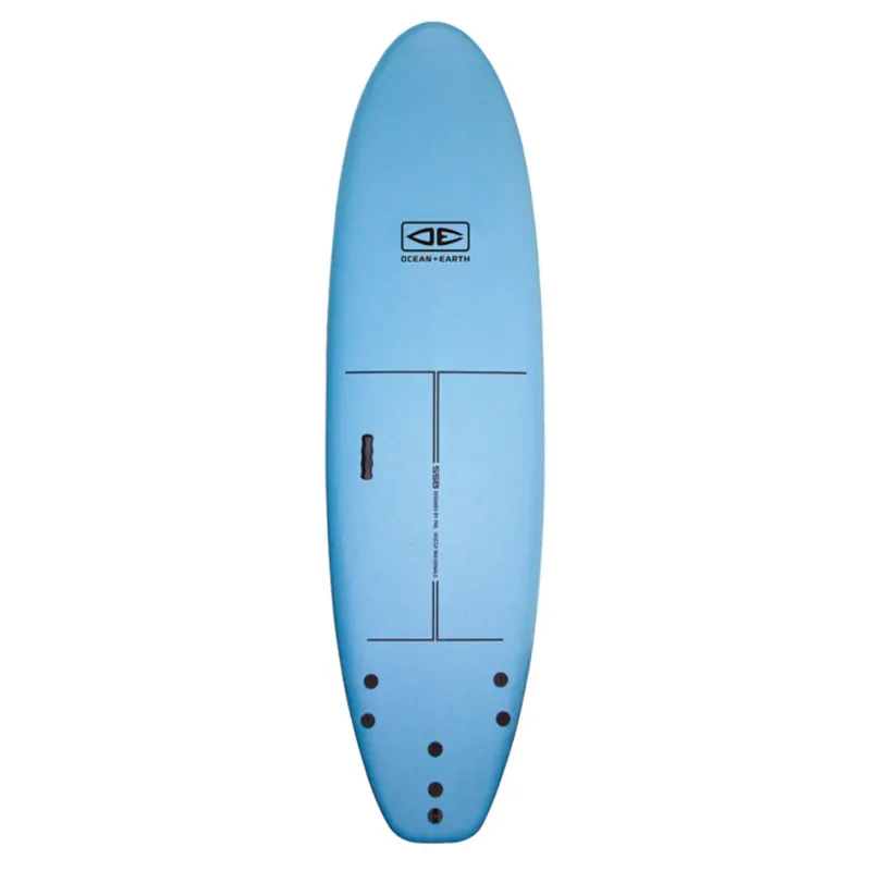 PLANCHE DE SURF OCEAN EARTH SURF SCHOOL SURFBOARD 7‘6‘‘ Promotion Saisonnière