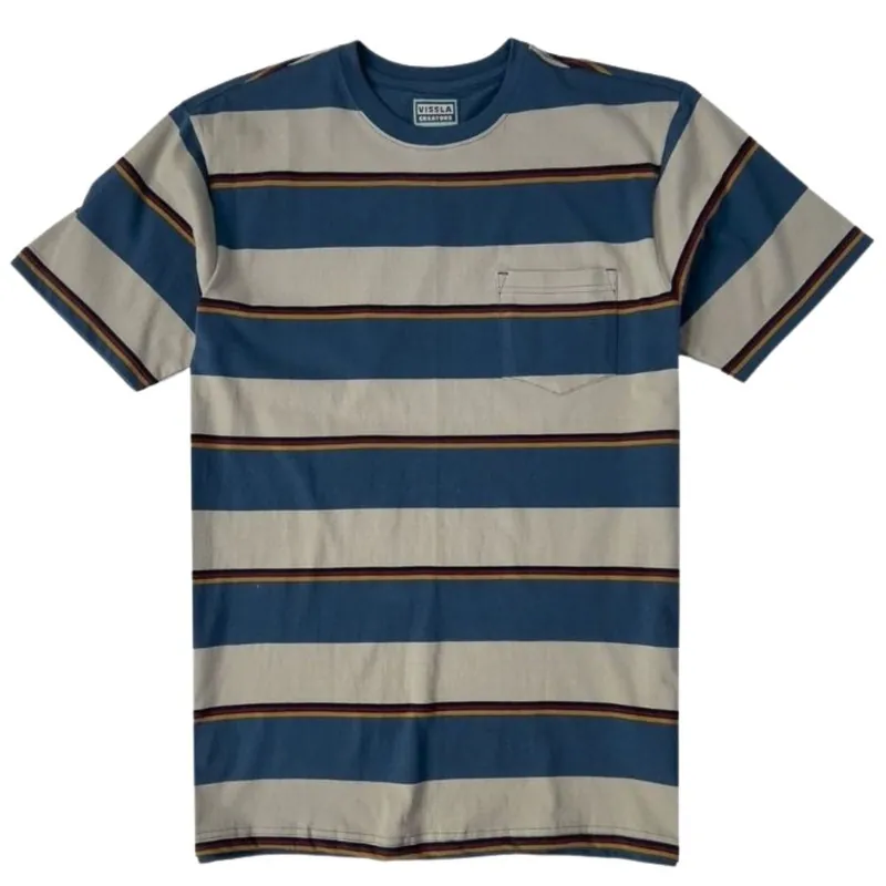 Usine Directe T-SHIRT VISSLA CREATORS STRIPE