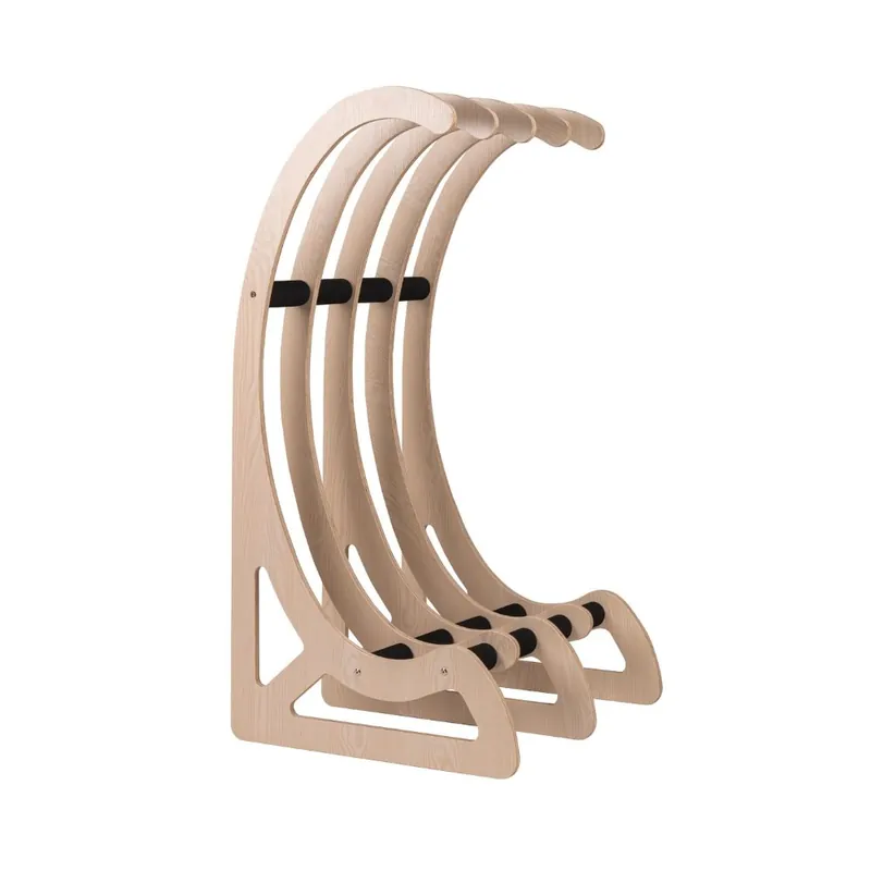Dernière Chance RACK SURFLOGIC WOODEN FREE STANDING SURFBOARD