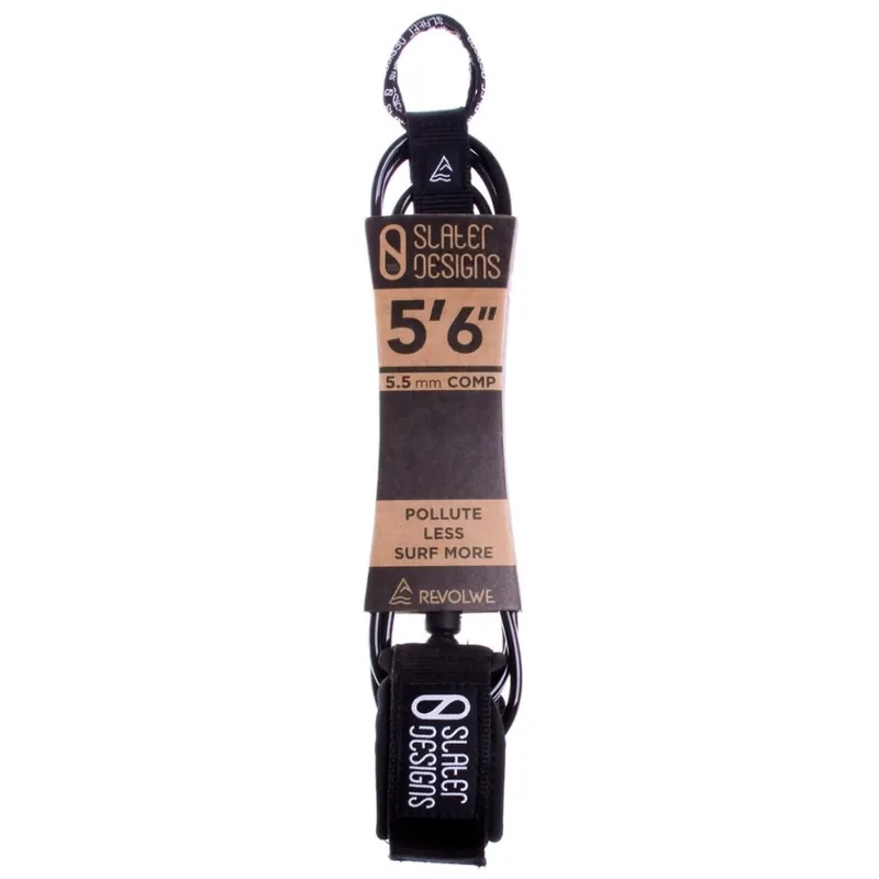 Prix Réduit LEASH SLATER DESIGN LEASH 5‘6‘‘ COMP NEGRO