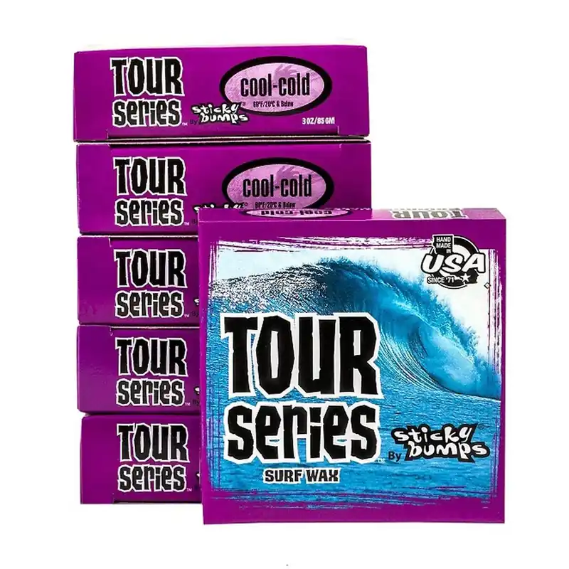 WAX STICKY BUMPS TOUR SERIES COOL/COLD ( Satisfait Ou Remboursé
