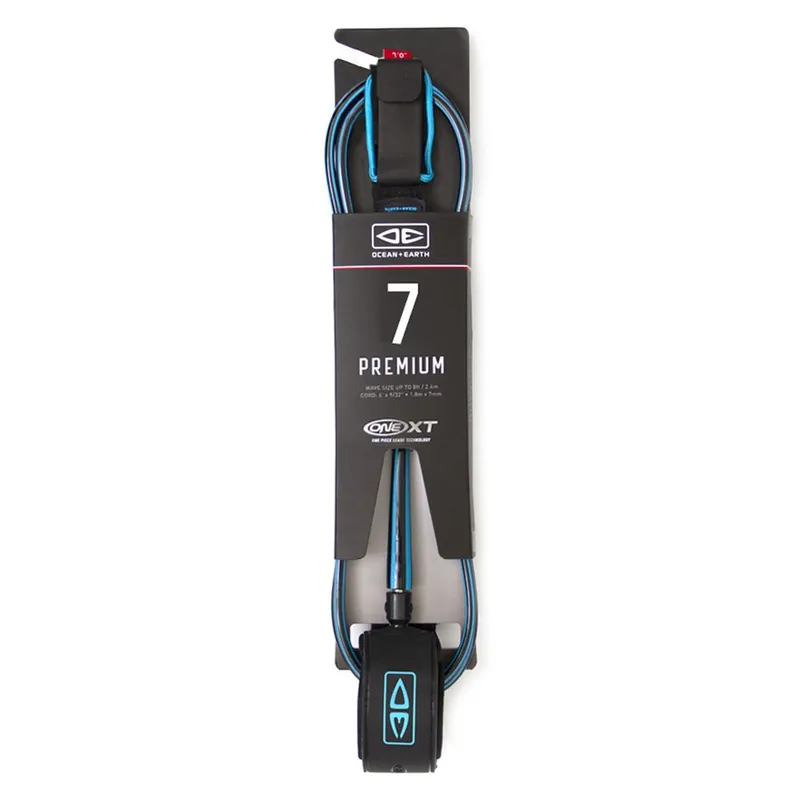 LEASH OCEAN EARTH 7‘ PREMIUM - BLUE Satisfait Ou Remboursé