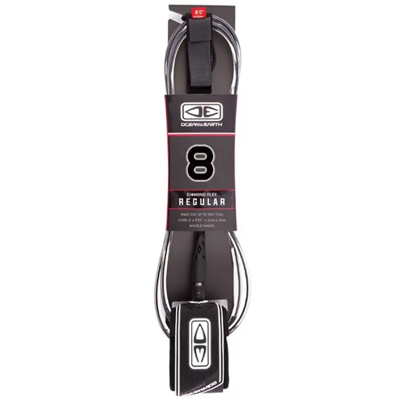 Quantité Limitée LEASH OCEAN EARTH 8‘ - BLACK