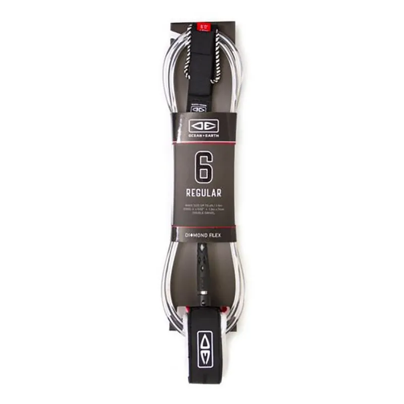 Dernière Chance LEASH OCEAN EARTH 6‘ - WHITE