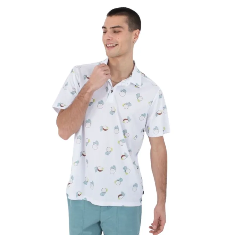 Soldes POLO SHIRT HURLEY H20-DRI ACE FIESTA