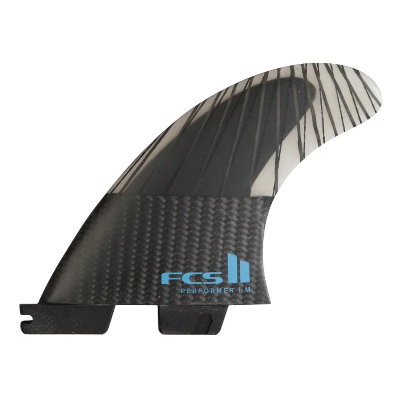 Nouvelle Collection DERIVES FCS II PERFORMER PC CARBON L TRI-FINS