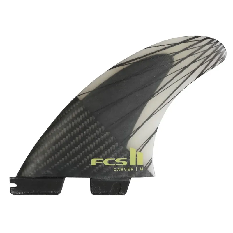 DERIVES FCS II CARVER PC CARBON M TRI-FINS Prix Promo
