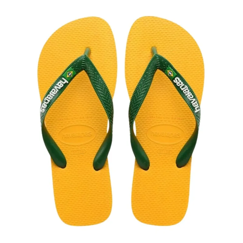 SANDALES HAVAIANAS BRASIL LOGO Populaire
