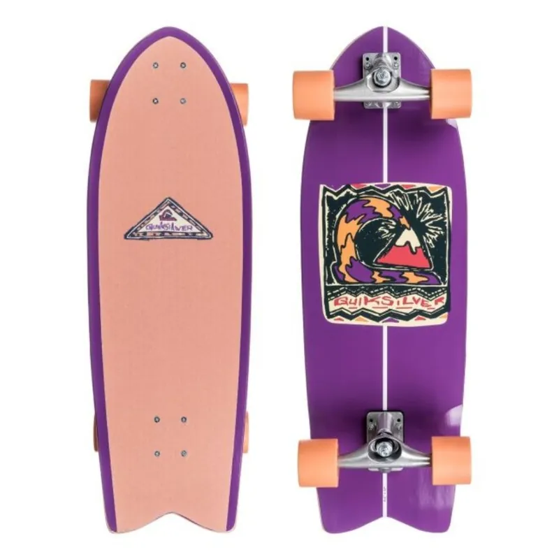 Retour Gratuit SURF SKATE QUIKSILVER FISH 30.25‘‘