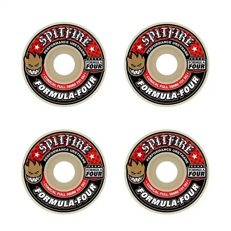 ROUES SPITFIRE F4 101A CONICAL FULL 56MM Nouvelle Collection