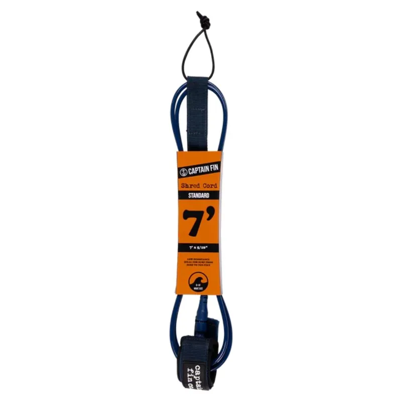 LEASH CAPTAIN FIN CO SHRED CORD 7‘ Dernière Chance