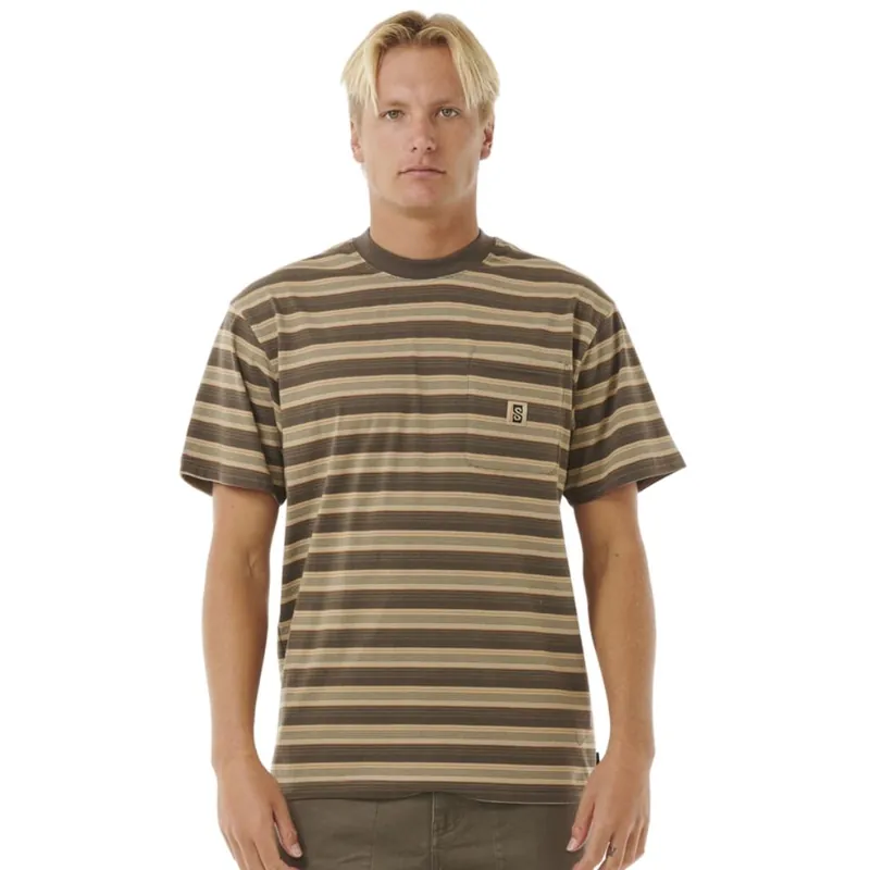 T-SHIRT RIP CURL SEARCH STRIPE Acheter Direct