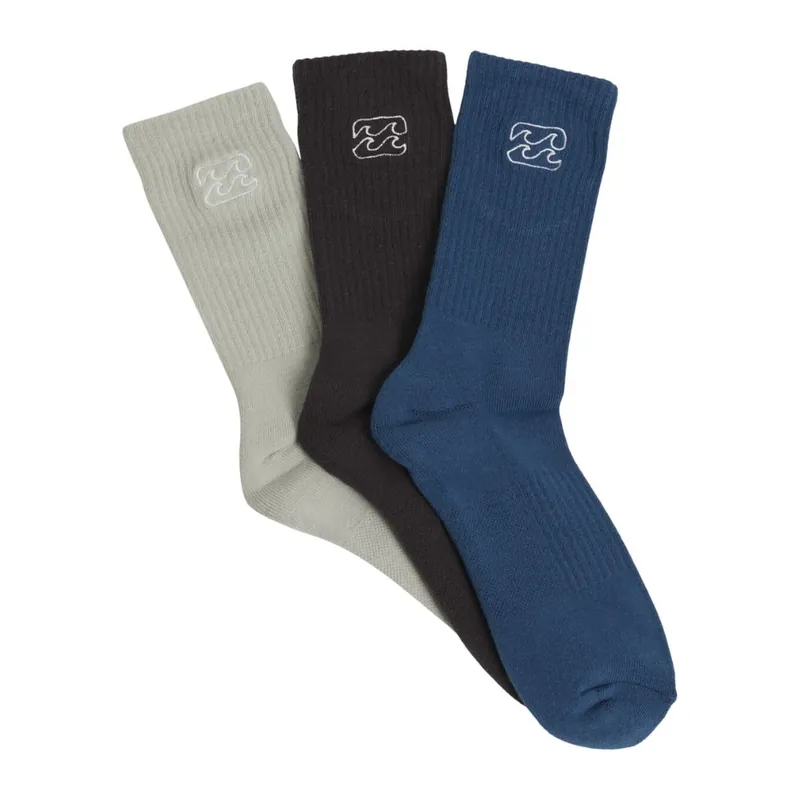 CHAUSSETTES BILLABONG WAVE WASH 3 PACK Offre Spéciale