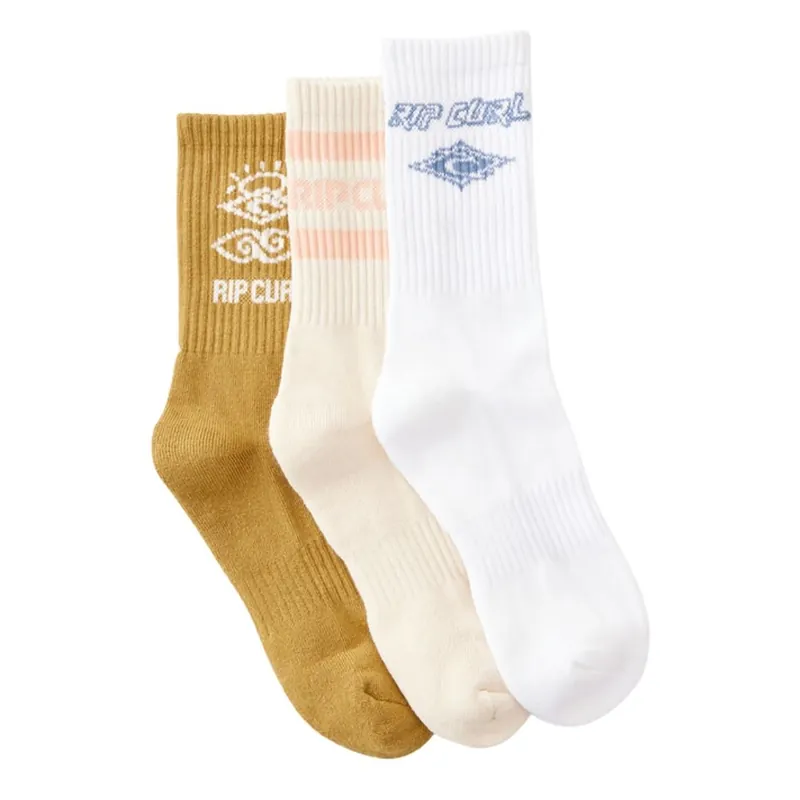 Meilleur Choix CHAUSSETTES RIP CURL ICONS OF SURF SOCK 3-PK