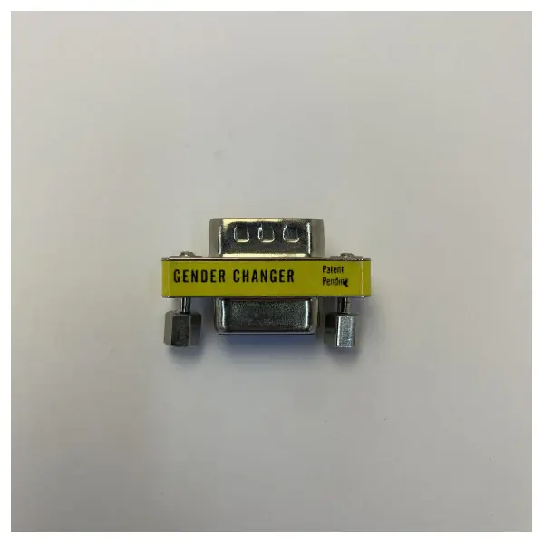 Solde DB9 Male to Male Mini Gender Changer Coupler GC9MM-MINI Serial RS232 Adapter