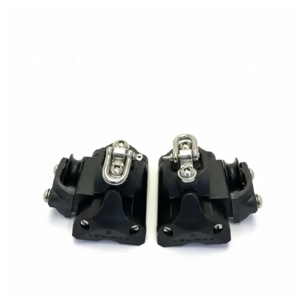 Livraison Express Lewmar Size 2 Endstop 1 Control Bracket with Cleat - Pair Black - 29472068BK