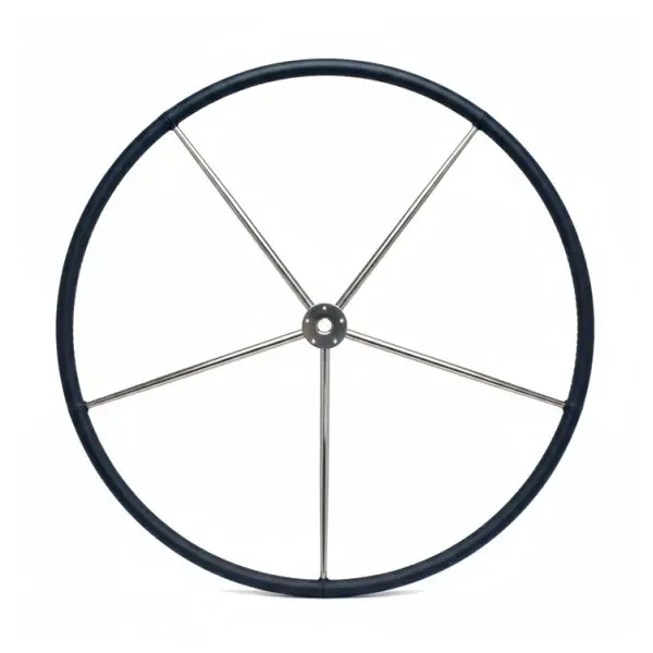 Vente Flash Lewmar 5-Spoke Commodore Yacht Steering Wheel Blue - 89700522