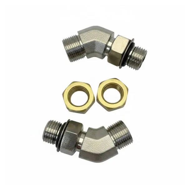 Petit Prix SeaStar Solutions Hydraulic Steering Couplings Set 45 Degrees 18-FT-LBS