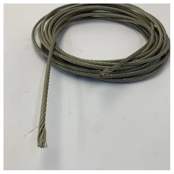 Retour Gratuit Lewmar 89100077 5 mm Stainless Steel Wire Rope 7x19