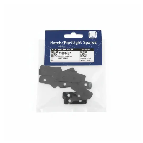 Solde Lewmar 71001487 Mechfix Hinge Adjustable Spacer Pack