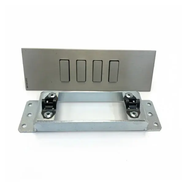 PLH Slim 4R Horizontal Switch Panel - Custom Line Yacht Promotion Saisonnière