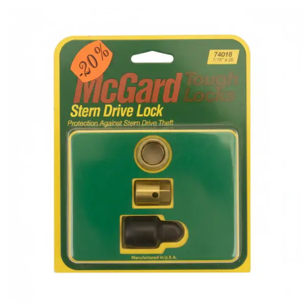 Vente Directe McGard 74018 Outboard Motor Lock Stainless Steel