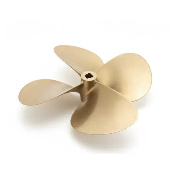 Prix Promo Nakashima 4-Blade Boat Propeller GL469 R2718050140 Polished Marine Propeller
