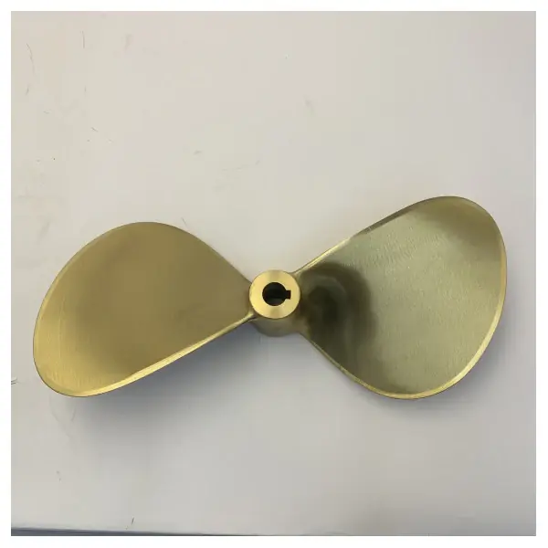 Expédition Rapide Michigan Propellers 2-Blade Brass GL235 Propeller 17x11 RH 30mm - 576780