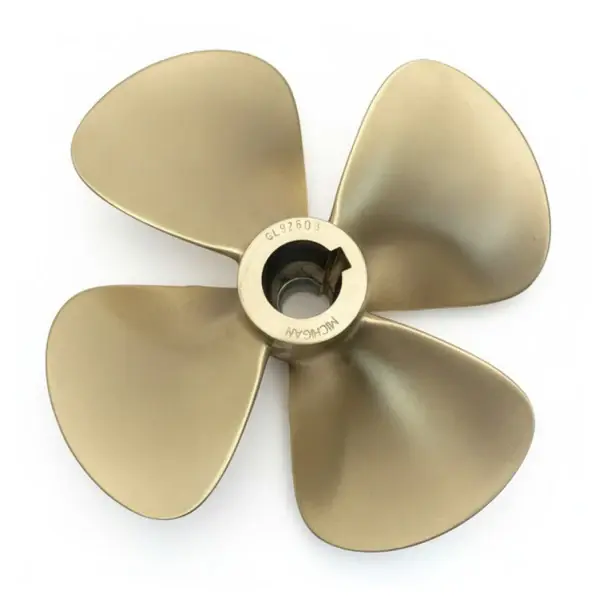 Michigan Propellers 4-Blade Brass Propeller GL469 25x17 RH 45mm 851892 Prix Promo