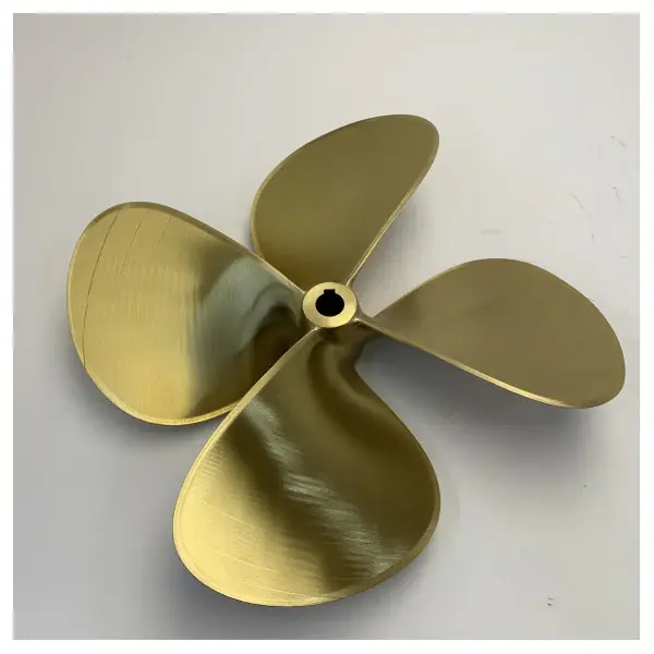 Michigan Propellers 4-Blade Brass Propeller GL469 20x17 LH 35mm - 860553 Offre Exclusive