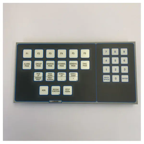 Quantité Limitée Praxis 98-6-020-004 Marine Control Panel Replacement Membrane Overlay - Used